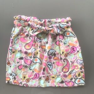 Divided mosaics skirt size 8